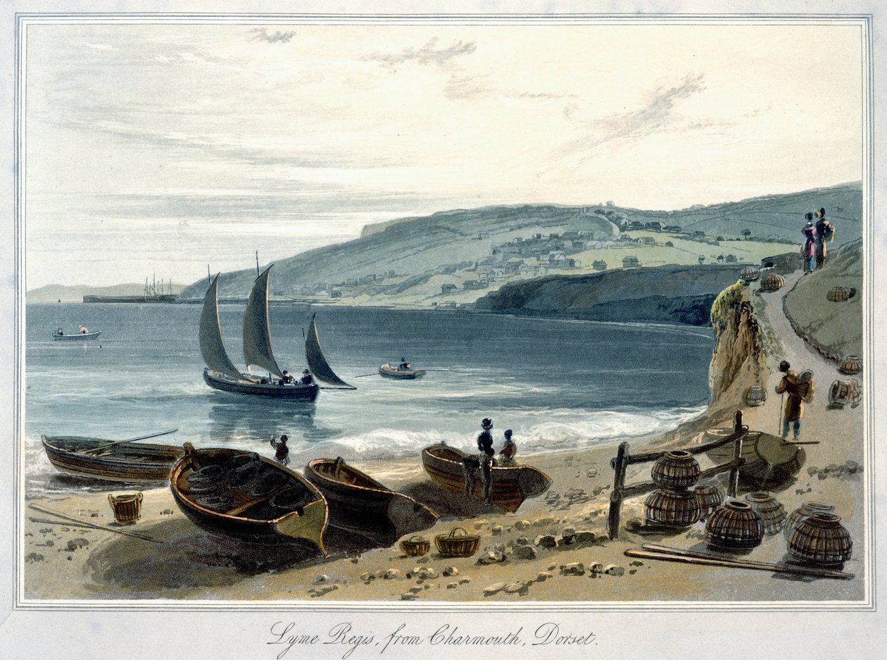Lyme Regis, de Charmouth, Dorset