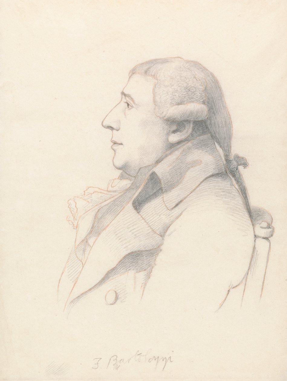 Retrato de Francesco Bartolozzi de William Daniell