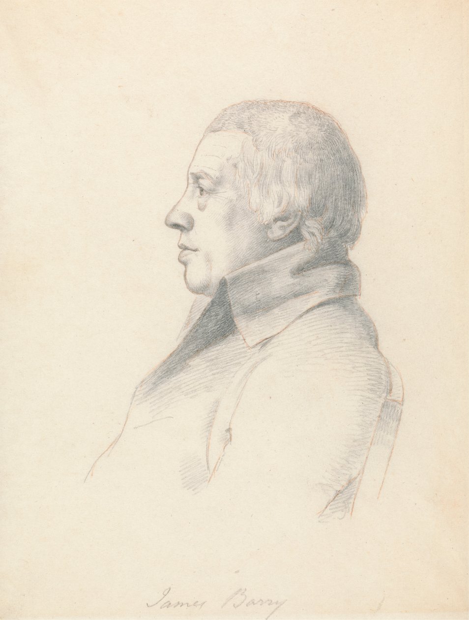 Retrato de James Barry de William Daniell