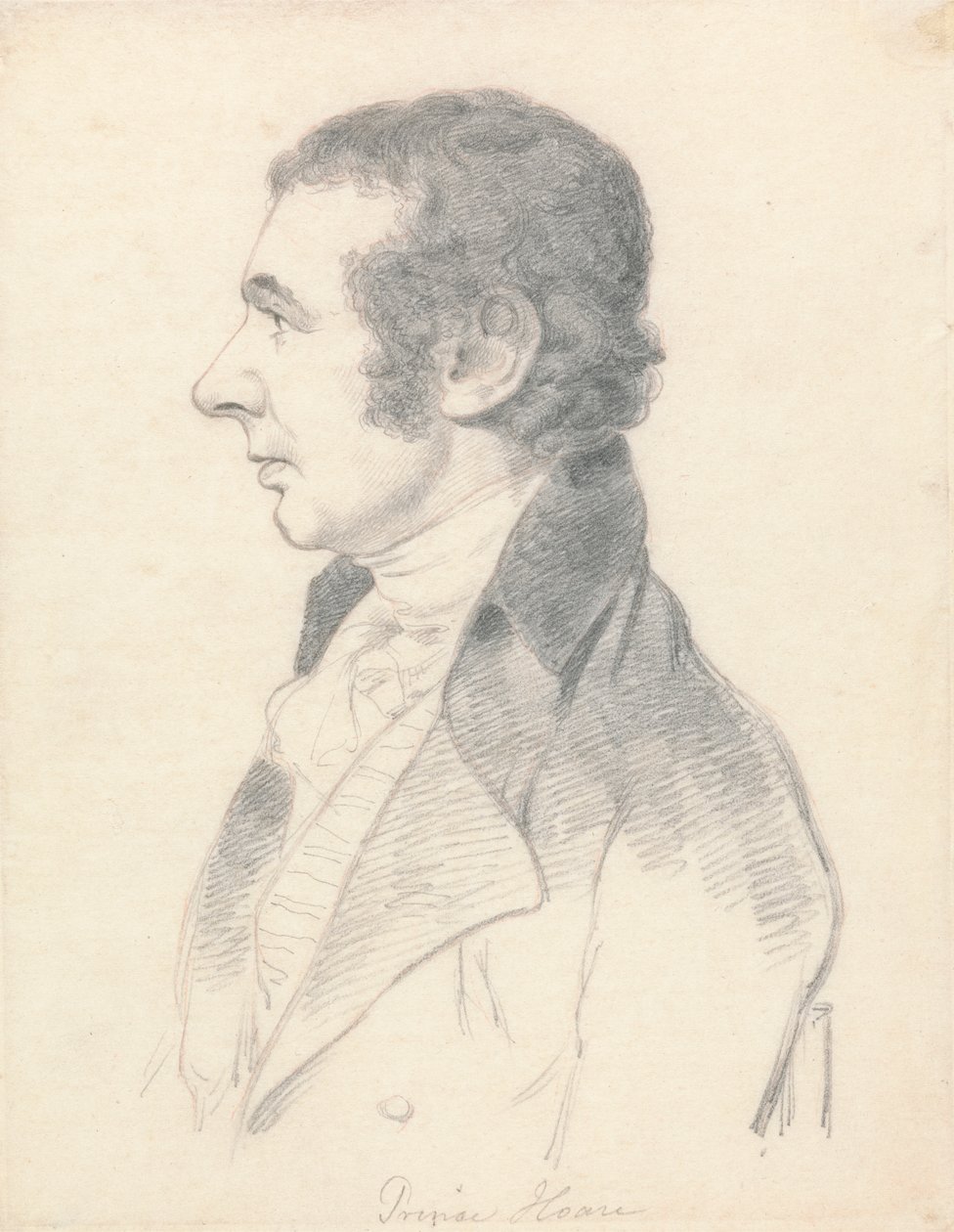 Retrato do Príncipe Hoare de William Daniell