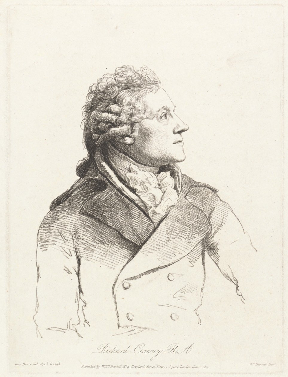 Richard Cosway, R.A. de William Daniell