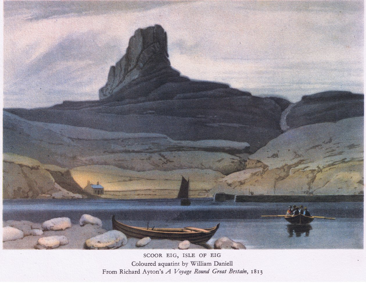 Cicatriz Eig, Ilha de Eig, 1945 de William Daniell