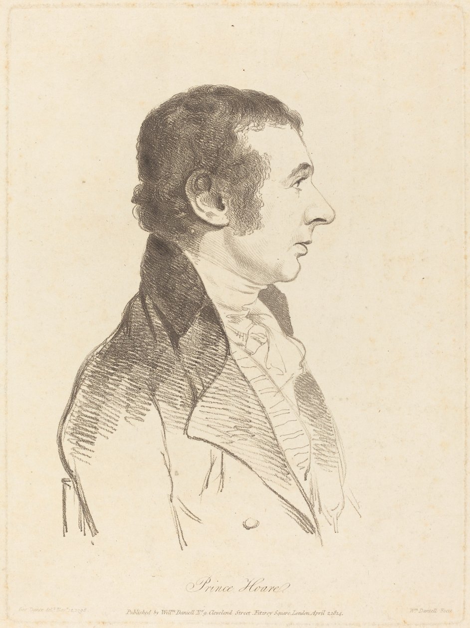 Príncipe Hoare de William Daniell after George Dance II