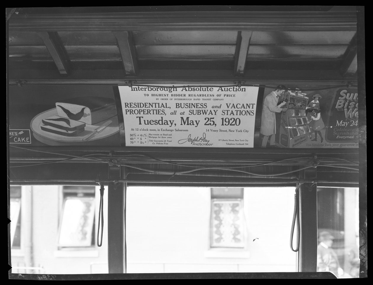 Cartões De Carro, Brooklyn Trolley, May 25, 1920 de William Davis Hassler