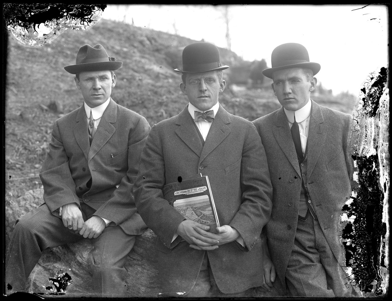 James R. Murphy grupo retrato, c.1910-20
