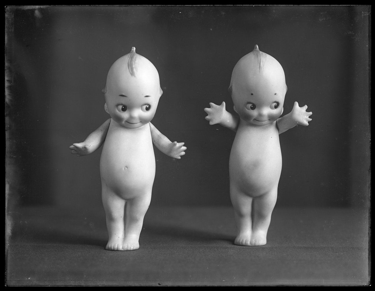 Par de bonecas kewpie, c.1913 de William Davis Hassler