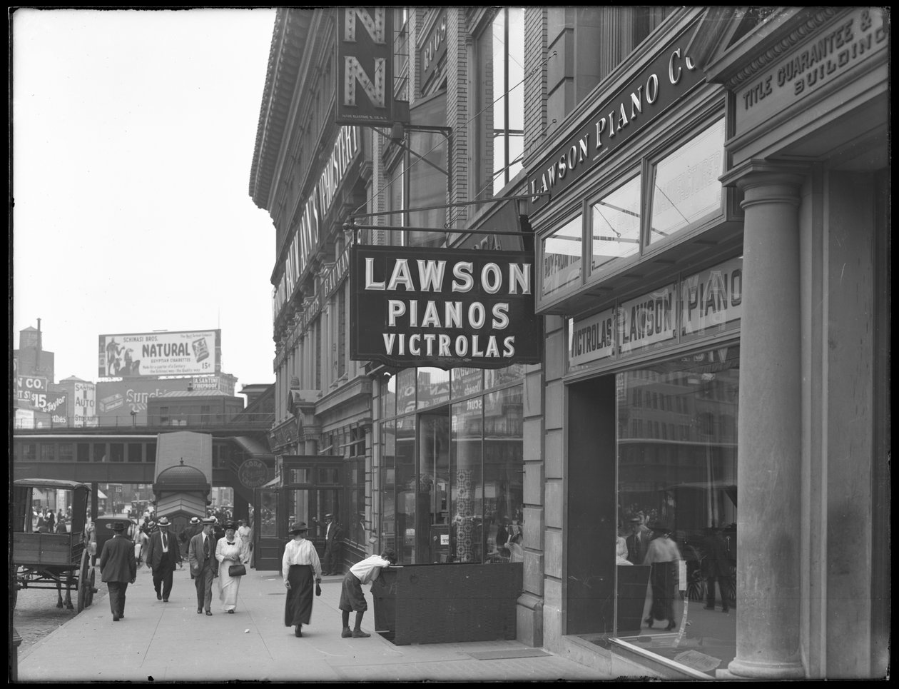 Cadastre-se para Lawson Pianos, 372 E. 149th Street, Nova York, 2 de agosto de 1916 de William Davis Hassler