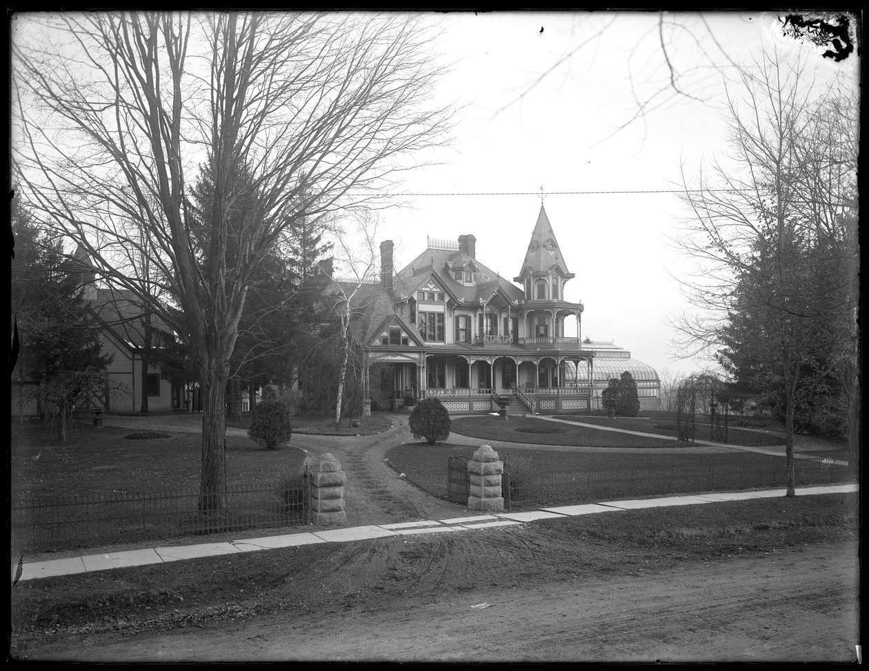 A casa de Henry W. Merriam, Newton, NJ, c.1911-12 de William Davis Hassler