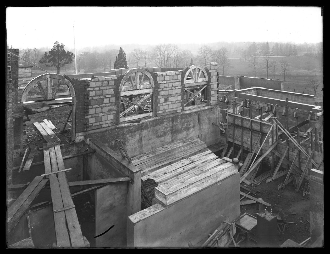 Canteiro de obras não identificado, 25 de abril de 1914 de William Davis Hassler