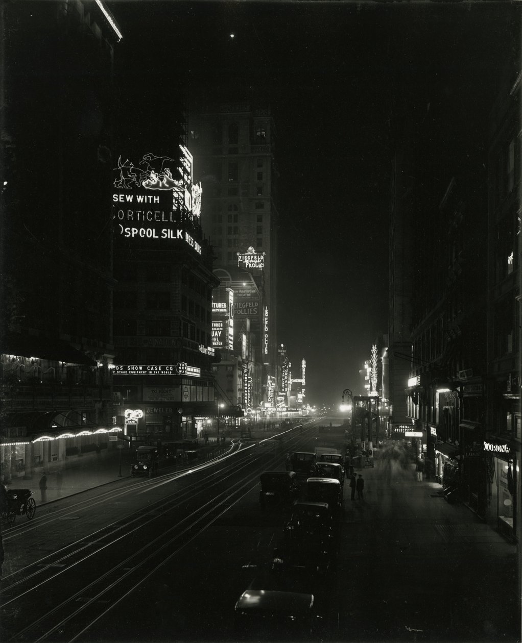 West 42nd Street, 1917 de William Davis Hassler