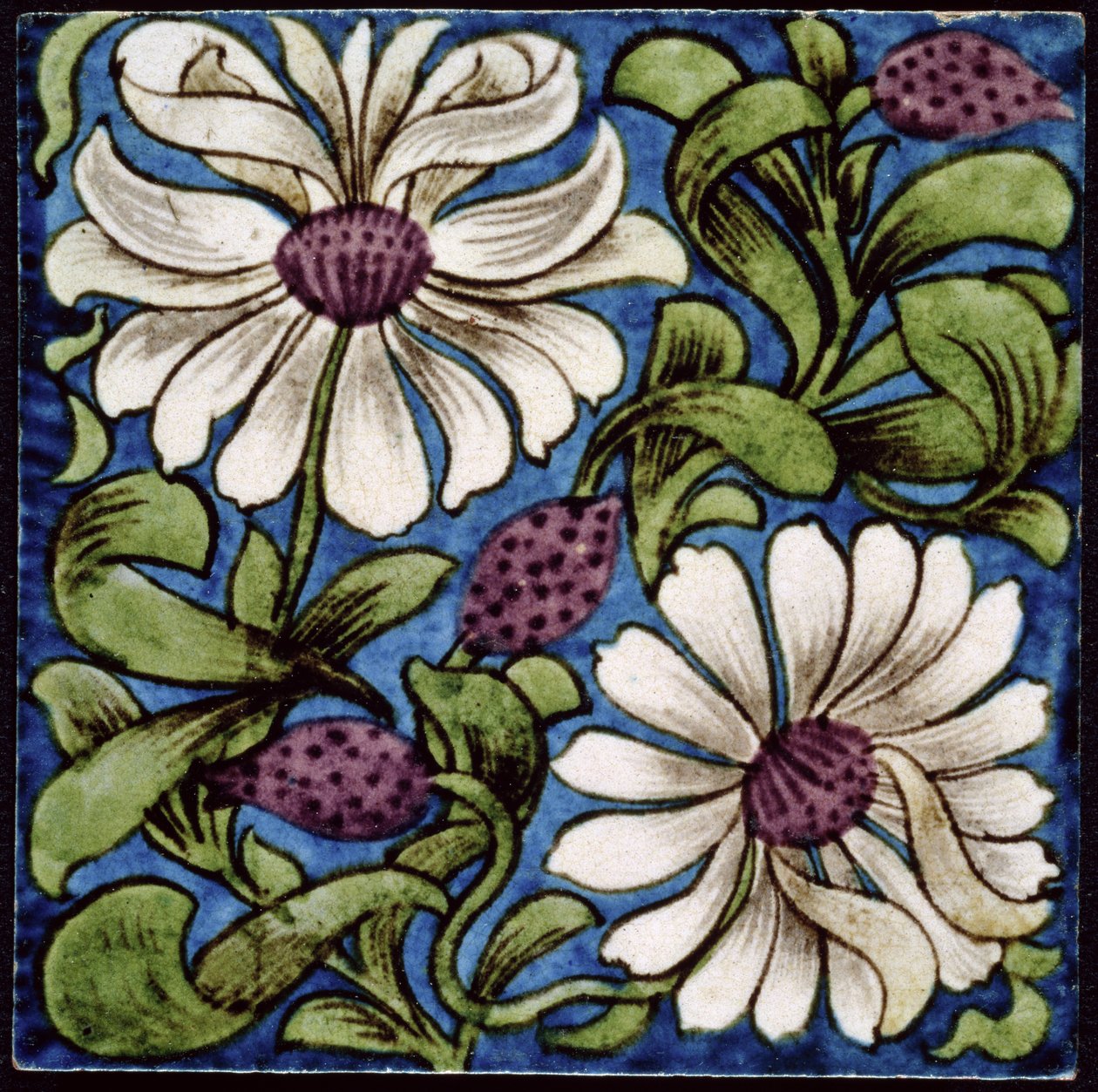 Raminho de Flores, 1880-1890 de William de Morgan