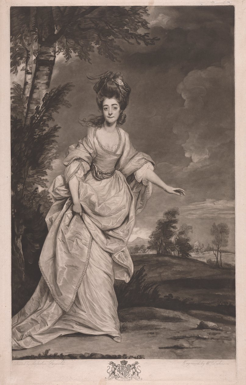 Diana, Viscondessa Crosbie de William Dickinson