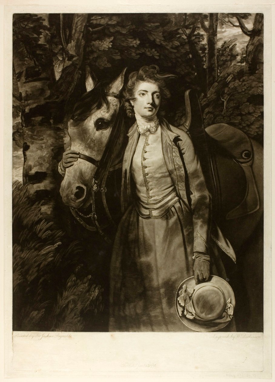 Lady Charles Spencer de William Dickinson