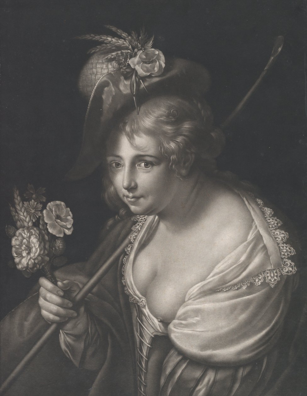 Retrato de Helena Fourment, 1780. de William Dickinson