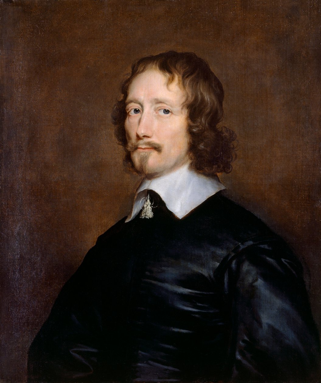 Retrato de John Hampden, político e deputado inglês, meados do século XVII de William Dobson