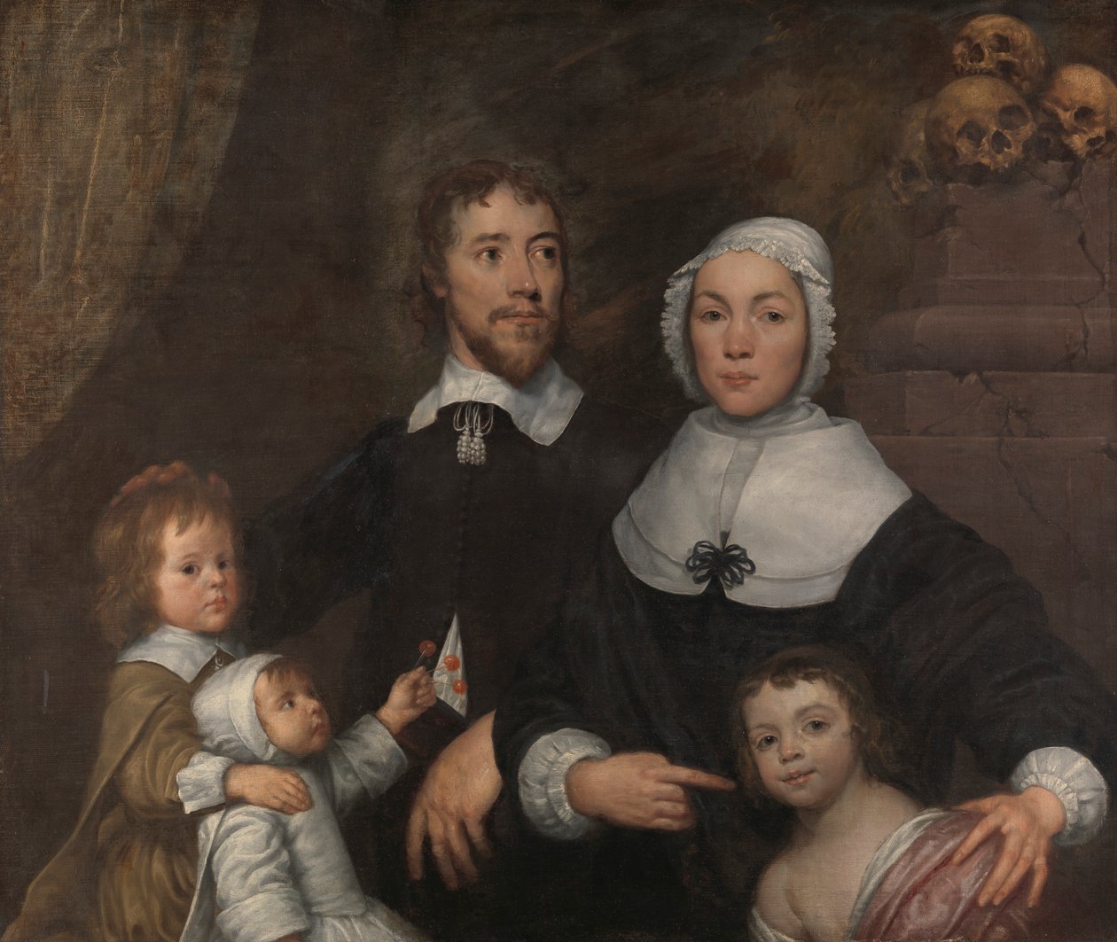 Retrato de uma Família, Provavelmente o de Richard Streatfeild de William Dobson