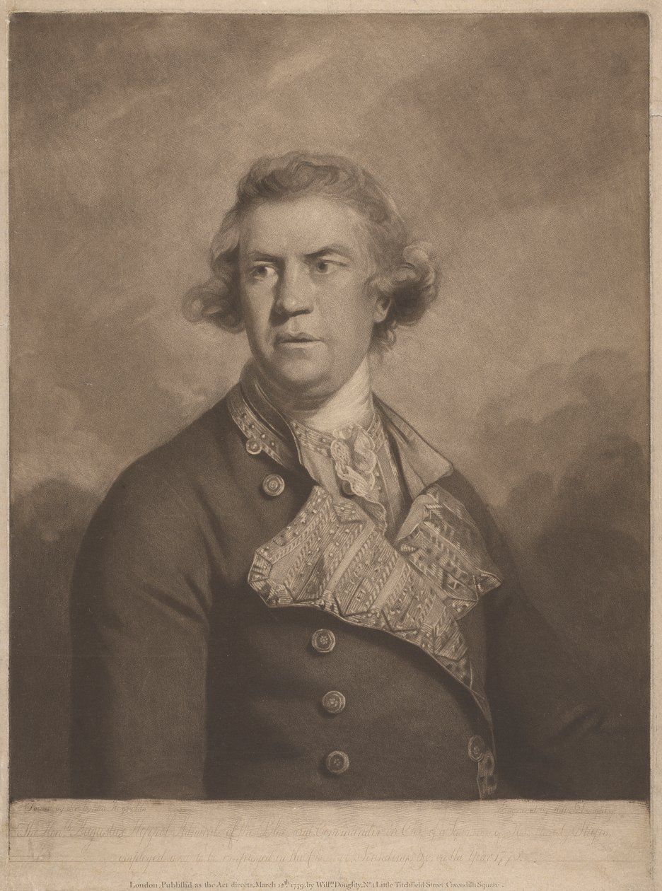 O Honorável Augustus Keppel de William Doughty