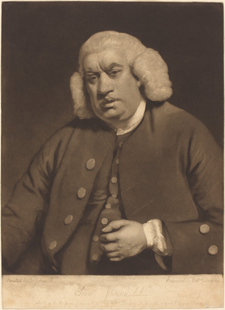 Samuel Johnson de William Doughty after Sir Joshua Reynolds