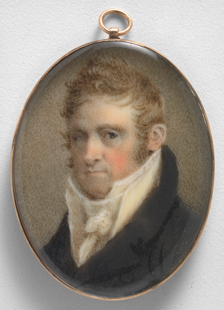Auto-retrato de William Dunlap, c. 1805. de William Dunlap