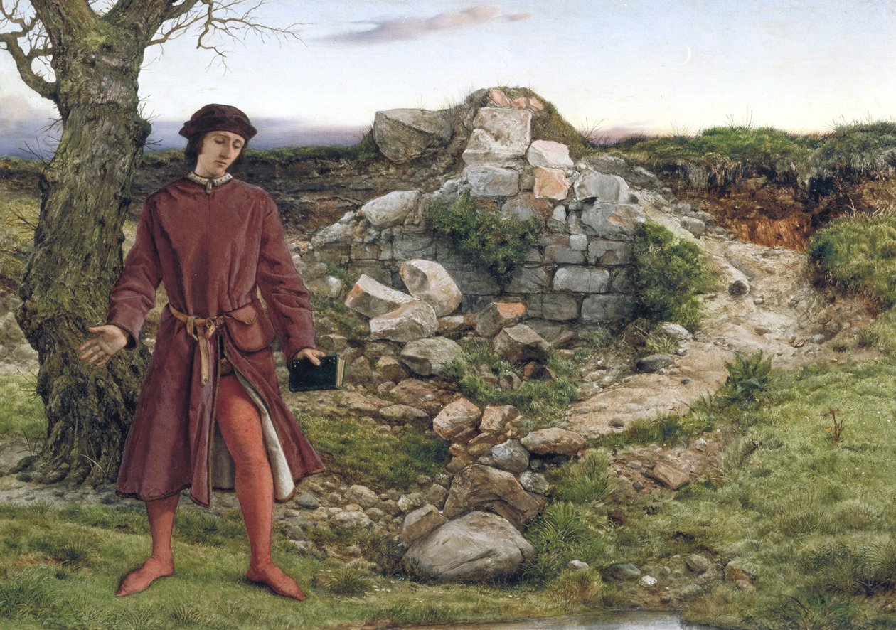 "Henrique VI em Towton", 1860.                                              de William Dyce