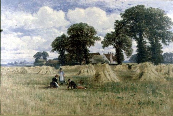 Hora da Colheita, Dorney, perto de Windsor de William E. Harris