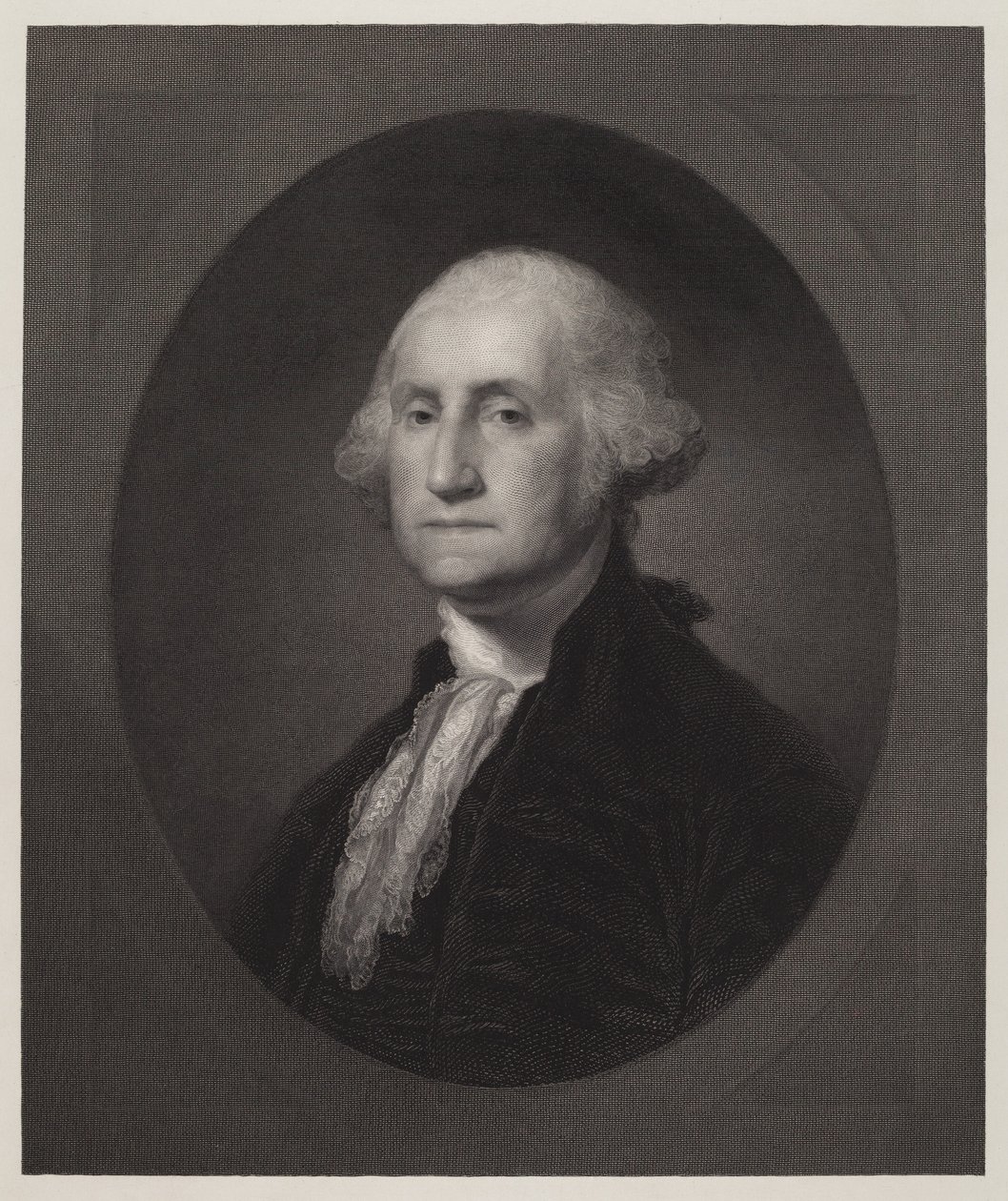 George Washington de William Edgar Marshall after Gilbert Stuart