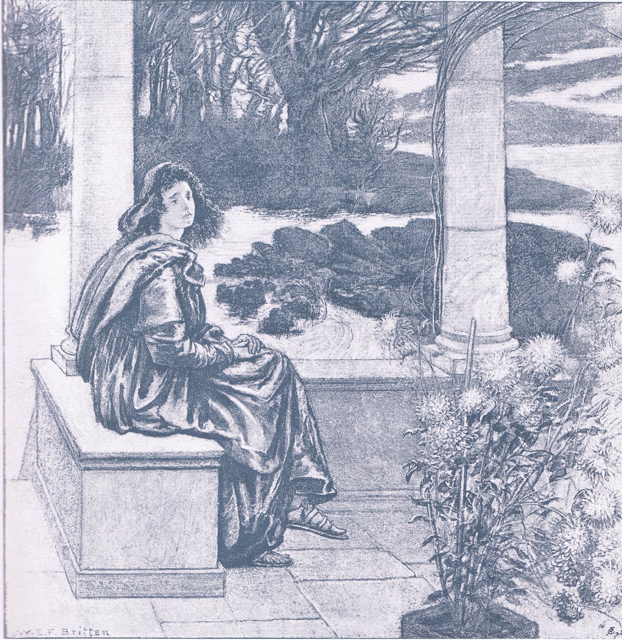 Novembro, de The Magazine of Art 1893, Cassell and Company de William Edward Frank Britten