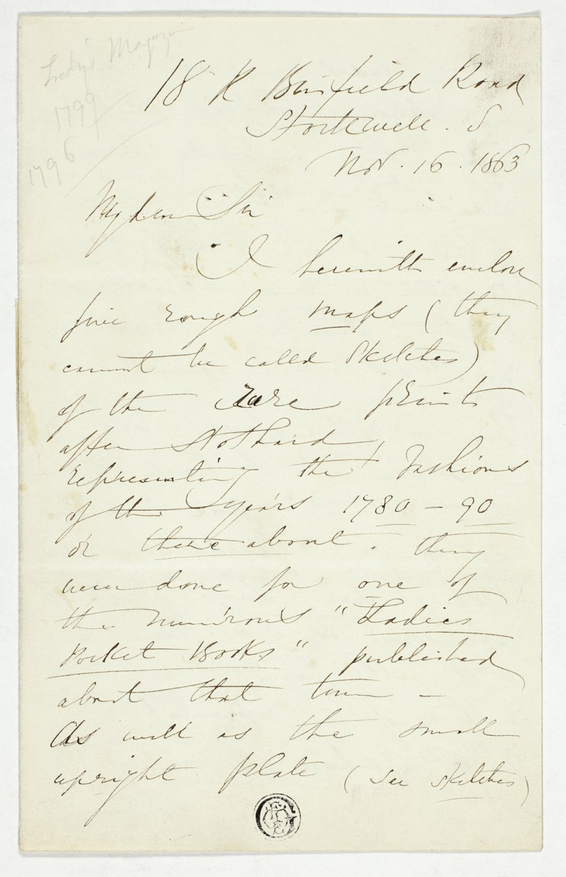 Carta de William Edward Frost de William Edward Frost