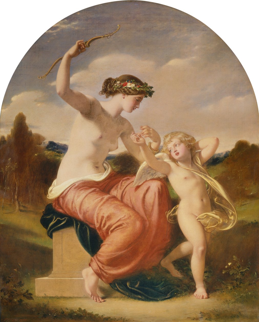 Cupido Desarmador de Vênus de William Edward Frost