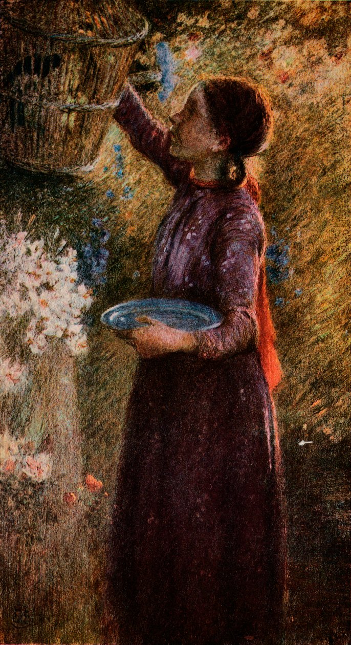A gaiola de pássaro, c1900, 1918 de William Edward Stott