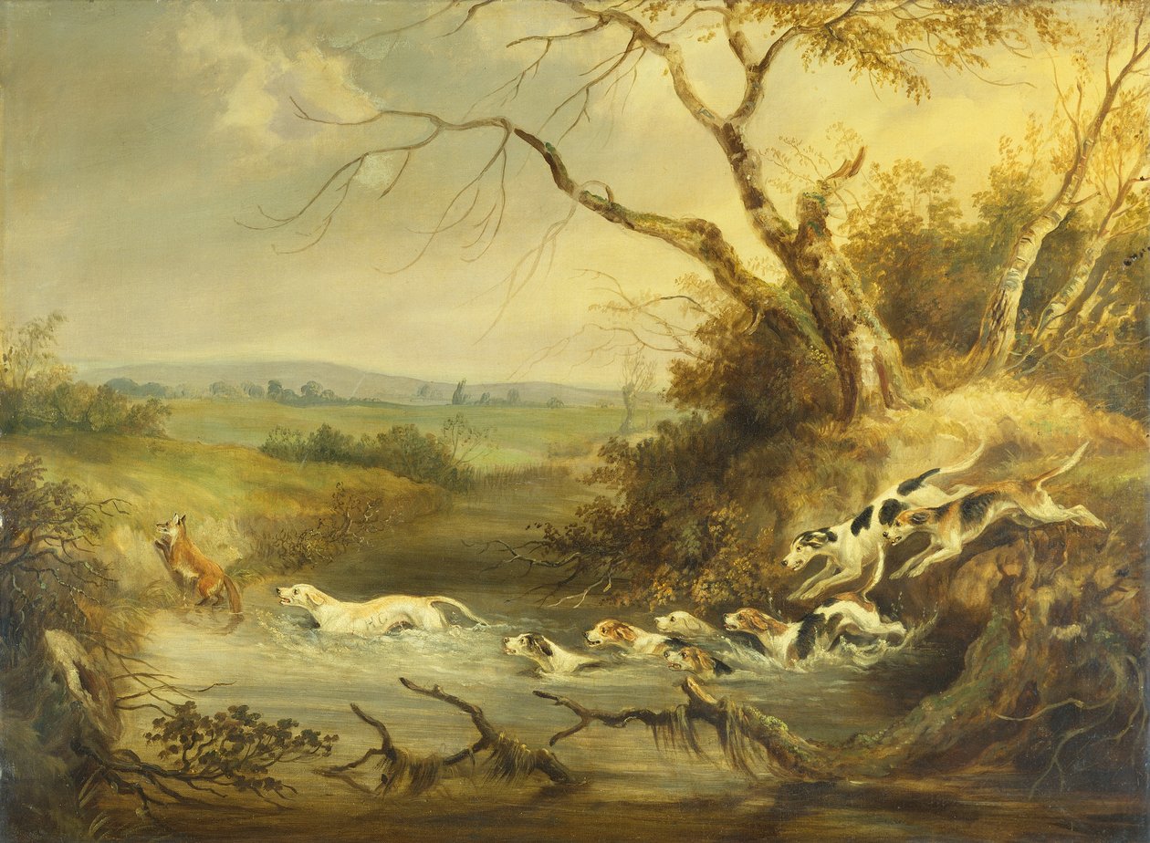 Perto do Kill by the Brook (óleo sobre tela) de William Edward Webb