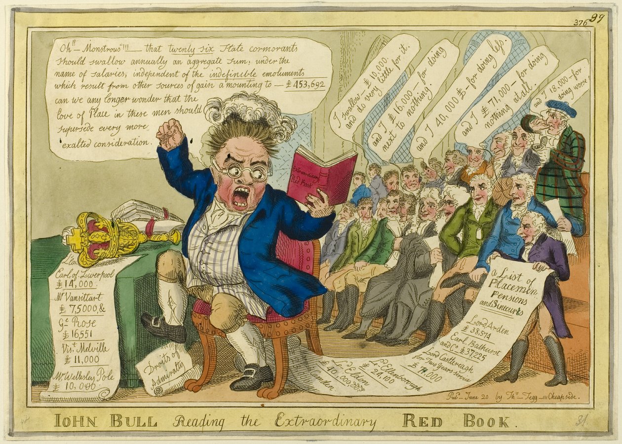 John Bull: a leitura do extraordinário Livro Vermelho de William Elmes