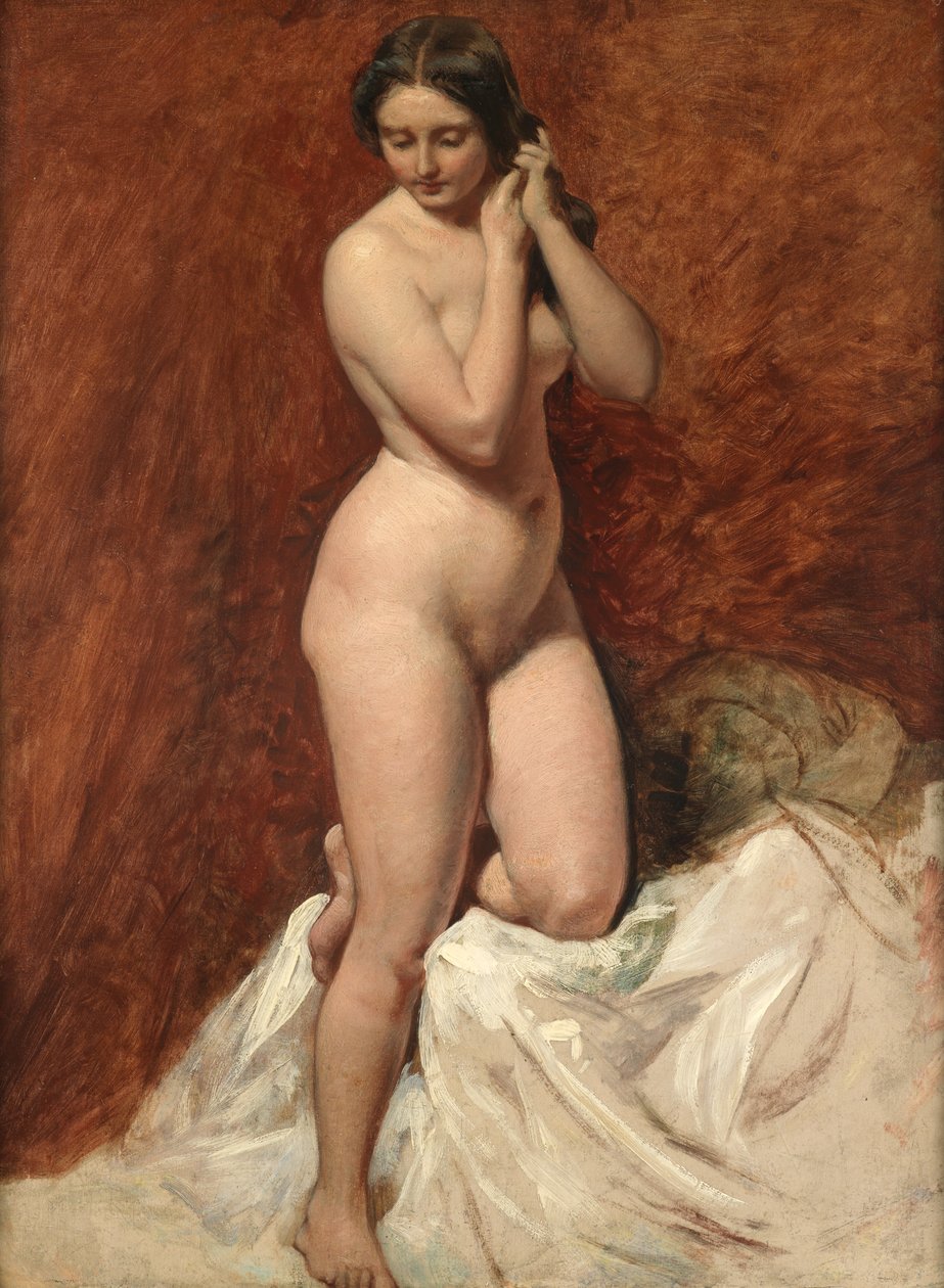 Nu da frente de William Etty