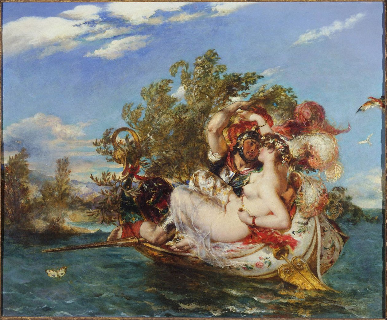 Phaedria e Cymochles de William Etty