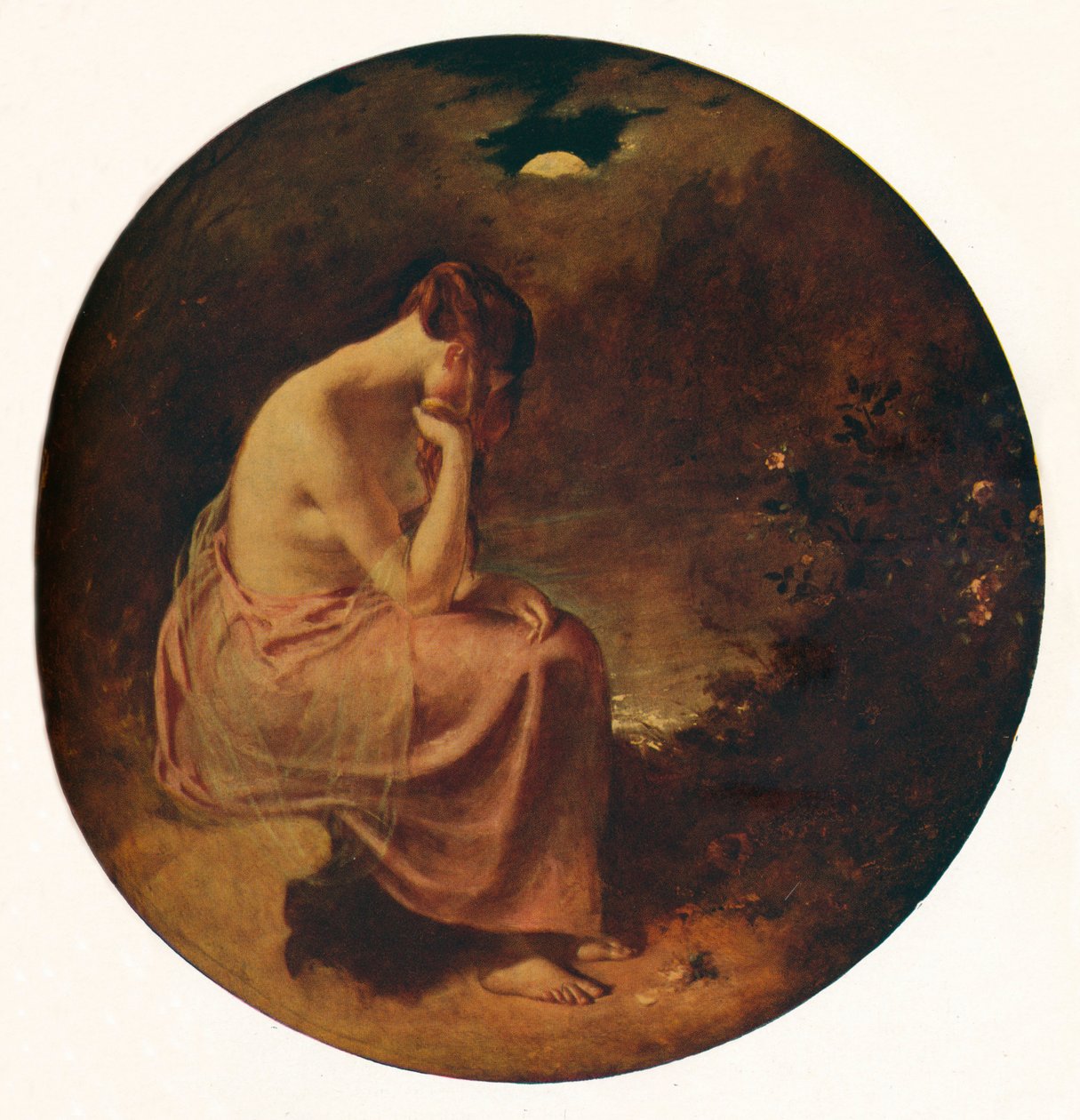 O lago, c1834 de William Etty