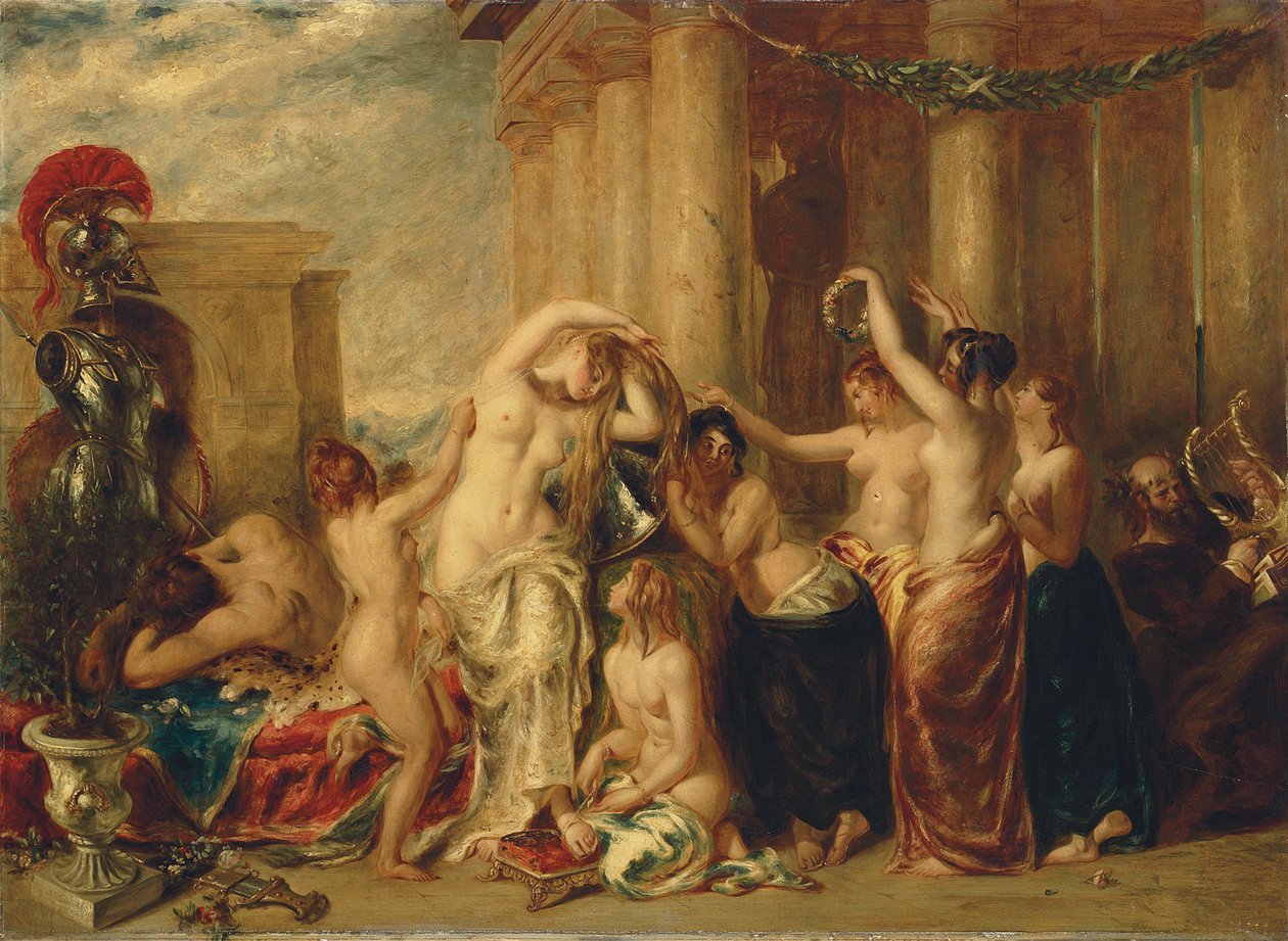 Vênus e seus satélites de William Etty