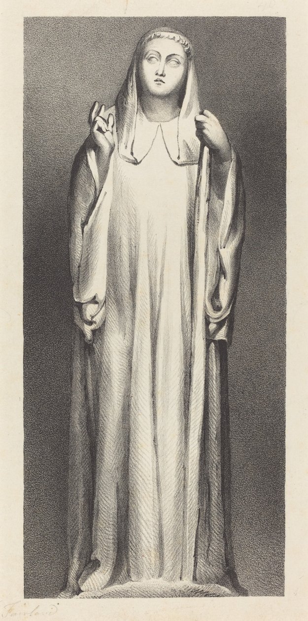 Figura da Catedral de Peterborough de William Fairland after John Flaxman