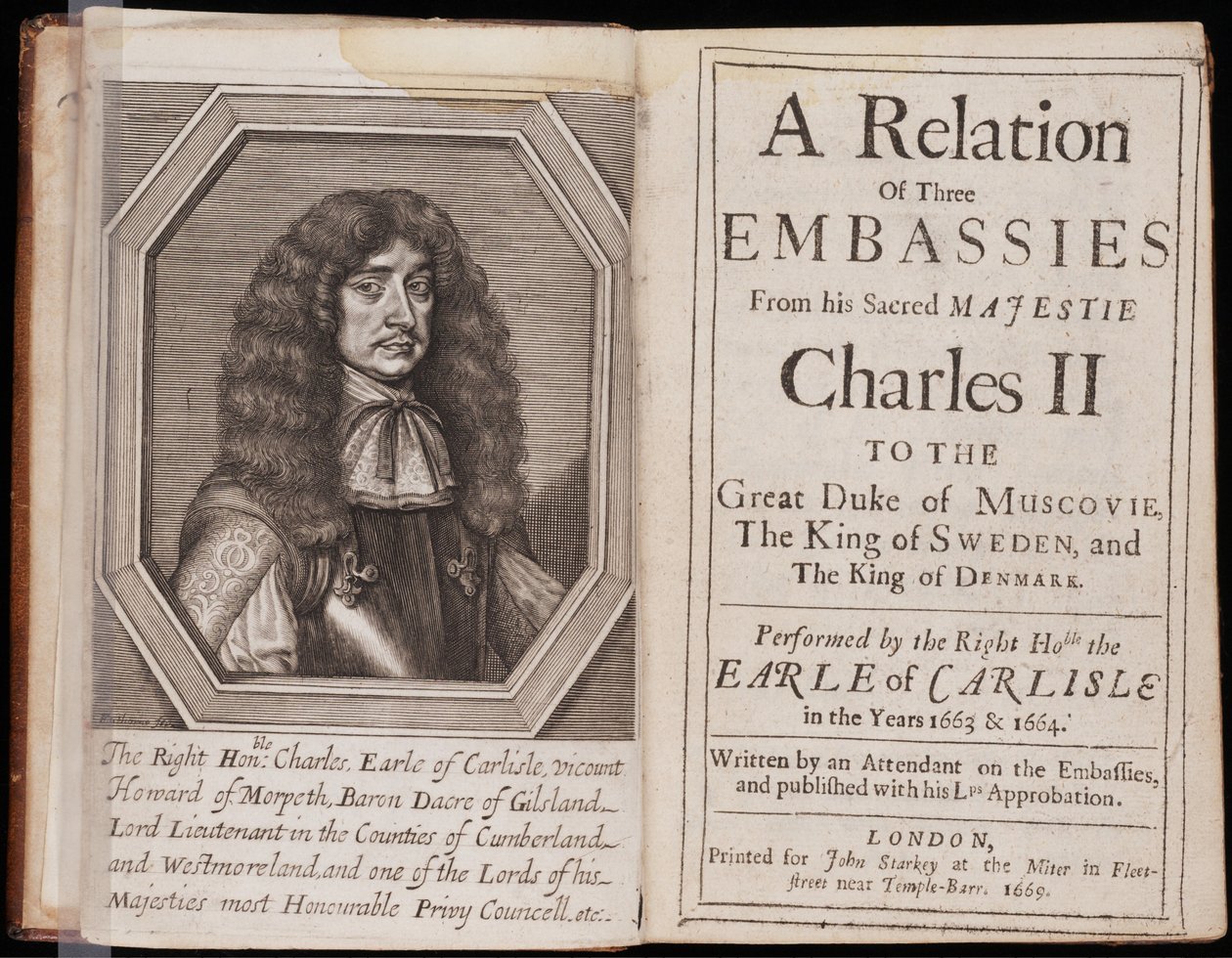 Charles Howard, 1º Conde de Carlisle, 1669 de William Faithorne