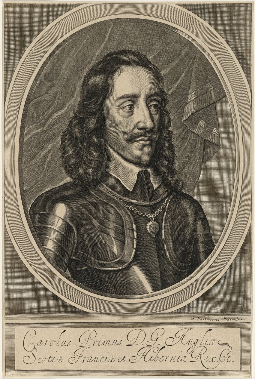 Carlos I de William Faithorne