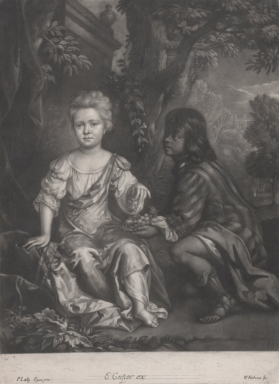 Elizabeth Cooper de William Faithorne