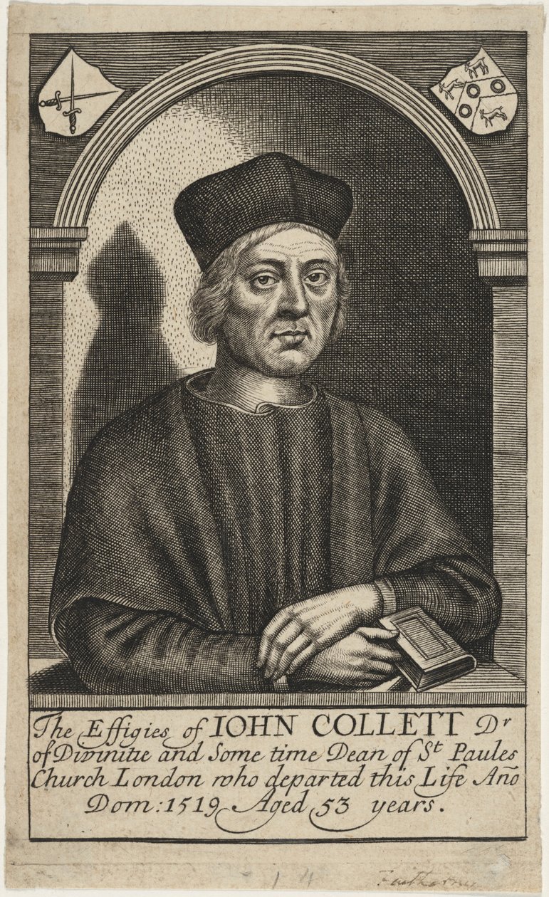 John Colet, D.D. de William Faithorne