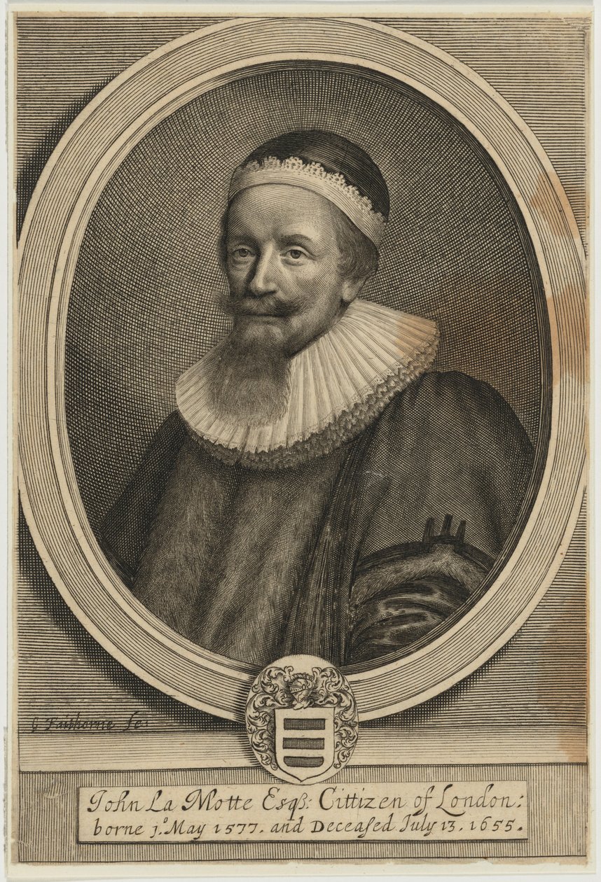 John La Motte de William Faithorne