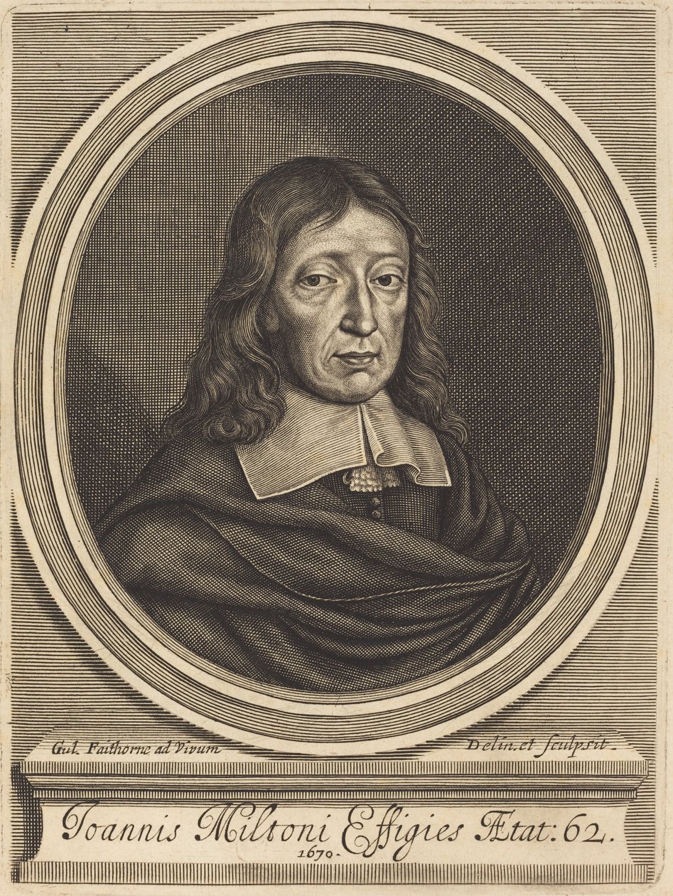 John Milton de William Faithorne