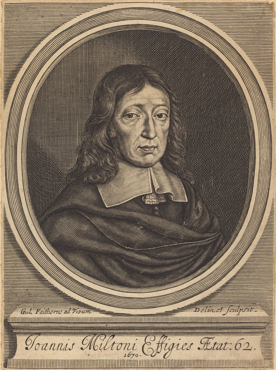 John Milton de William Faithorne