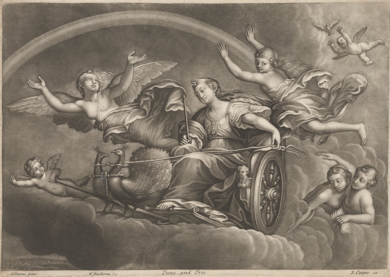 Juno e Iris de William Faithorne