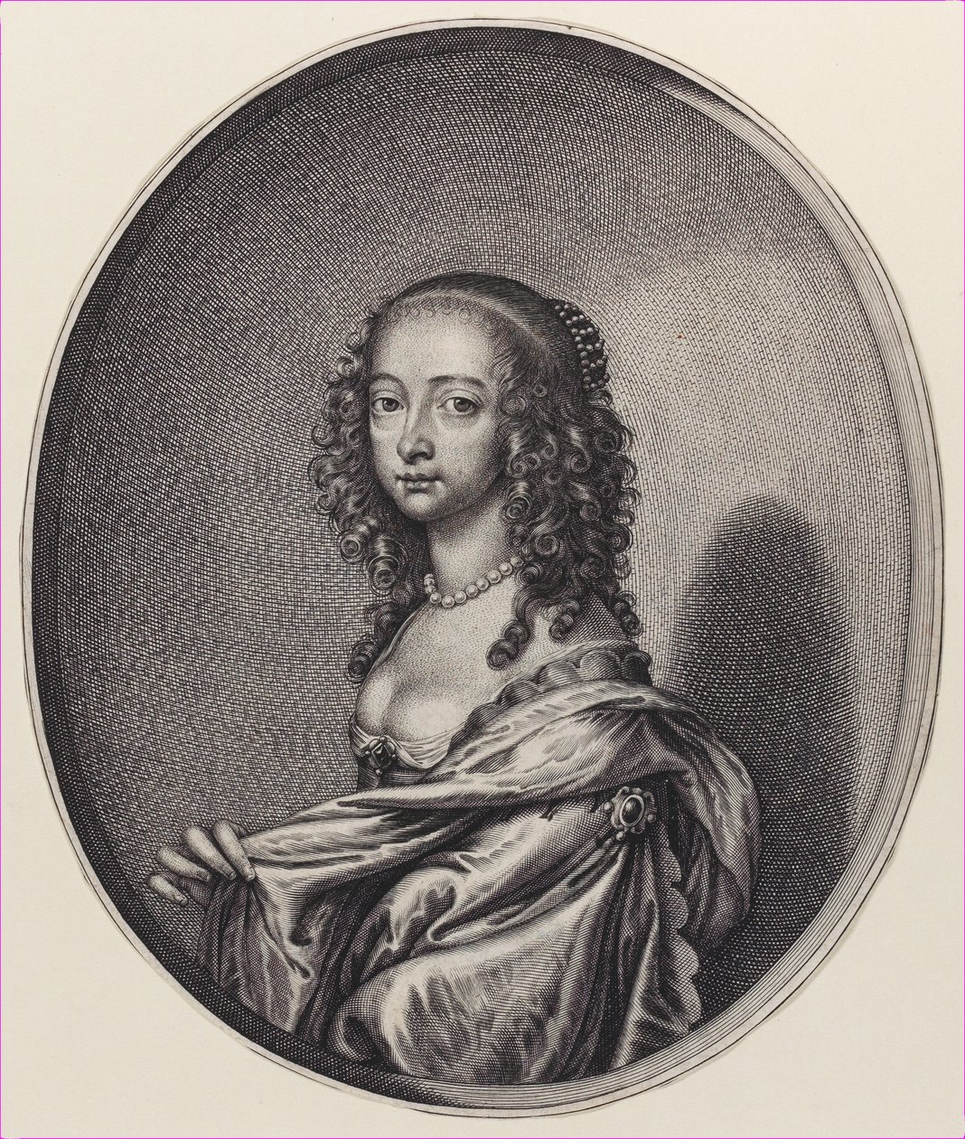 Maria, Princesa de Orange, 1641-50. de William Faithorne