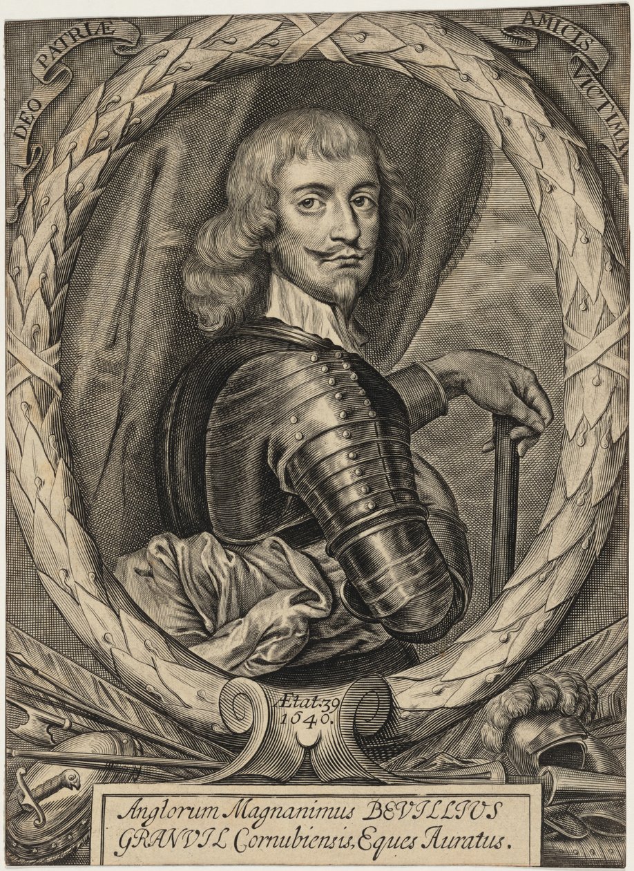 Sir Bevil Grenville de William Faithorne