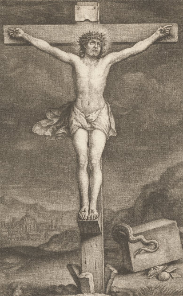 A Crucificação de William Faithorne