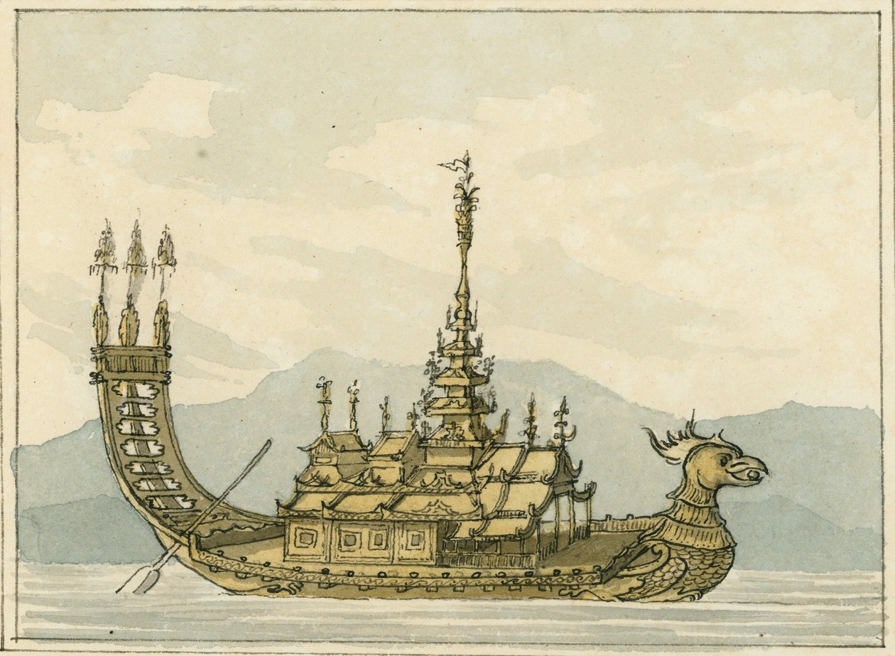 Barco Dourado de William Ffarington