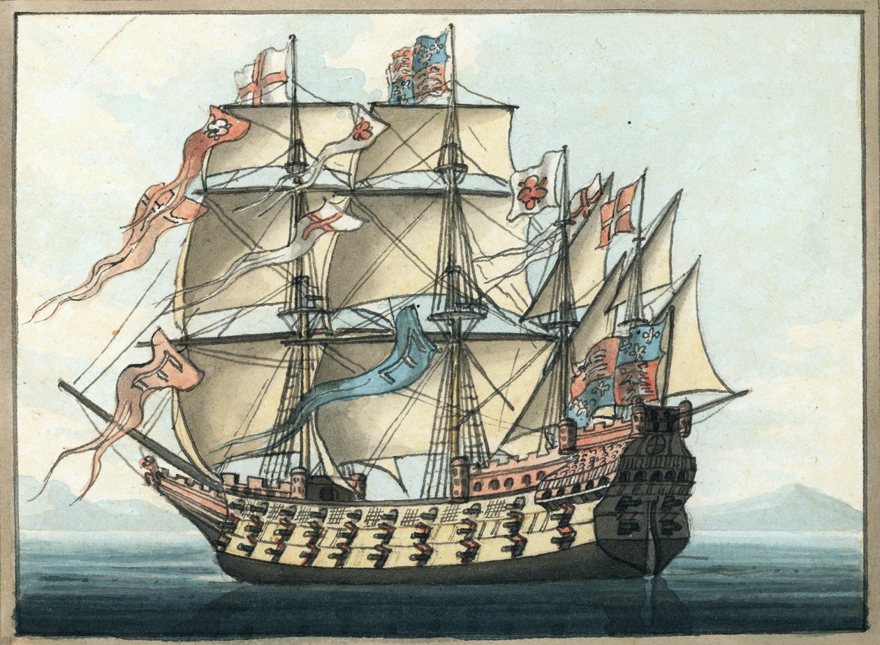 Soberano dos Mares Henrique VIII de William Ffarington